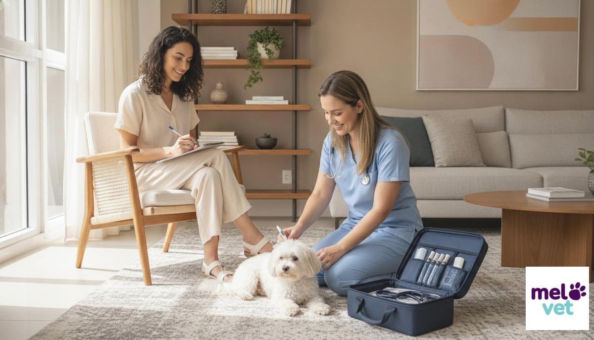 Consulta veterinária em casa: benefícios, preços, quando chamar e o que esperar