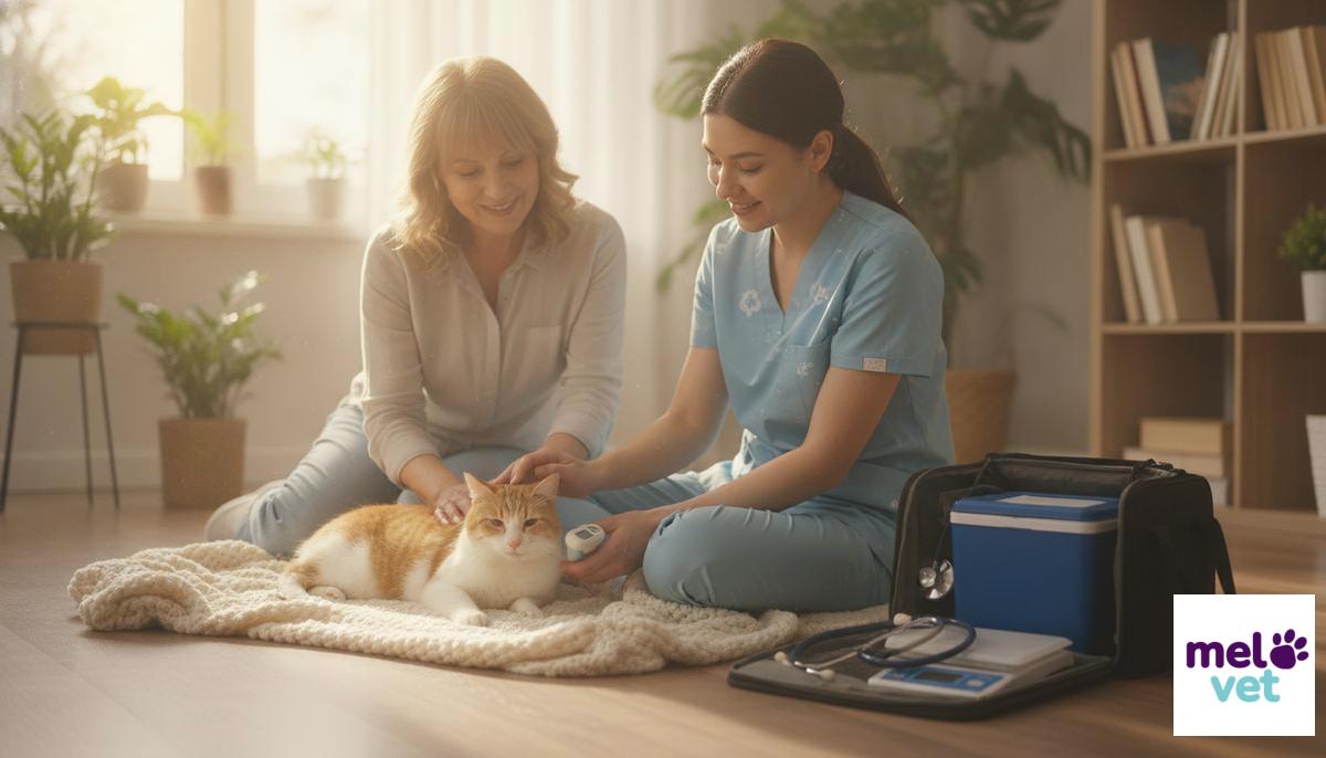 veterinário para gatos em casa: quando vale a pena, custos e como se preparar
